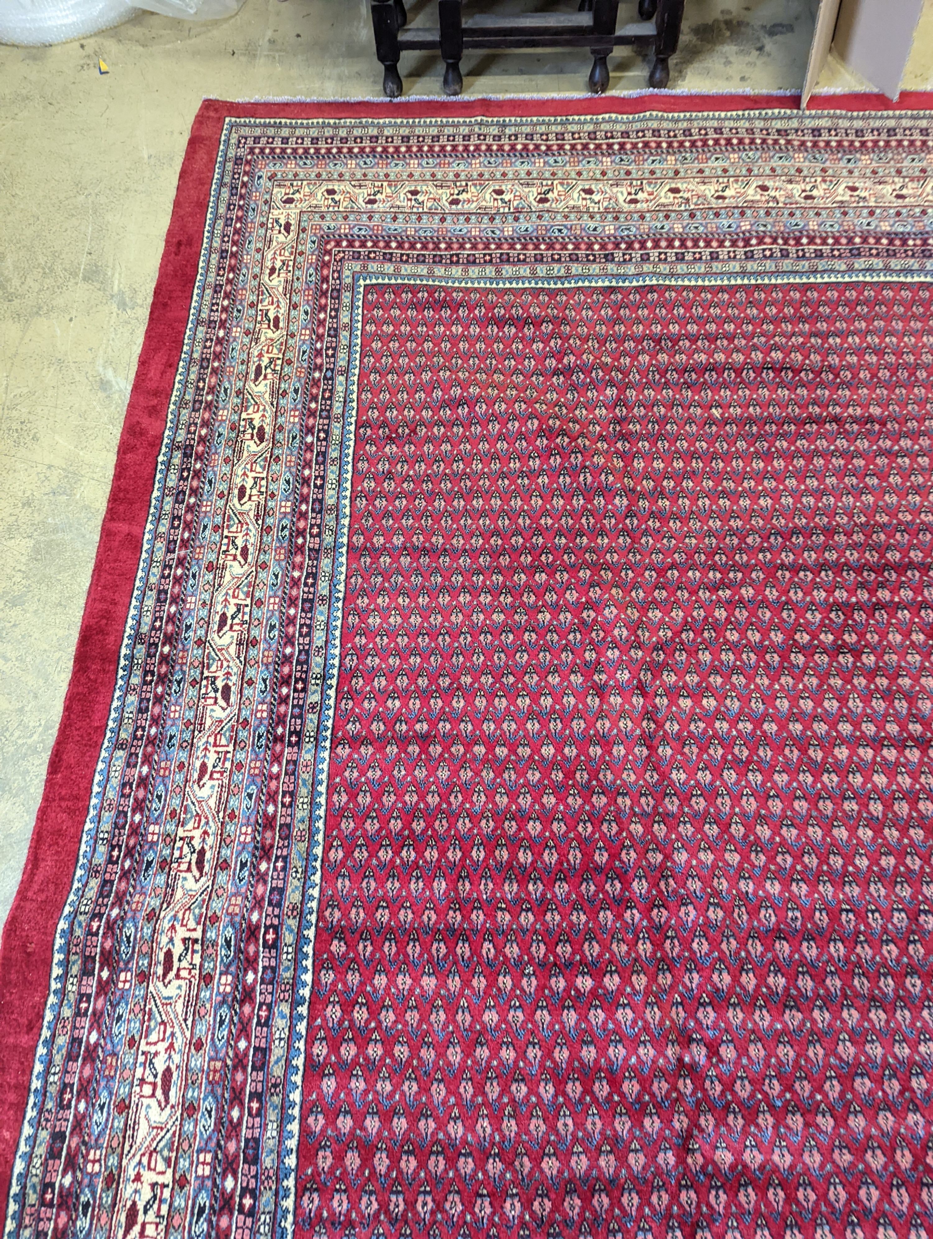 An Araak carpet, 390 x 260cm